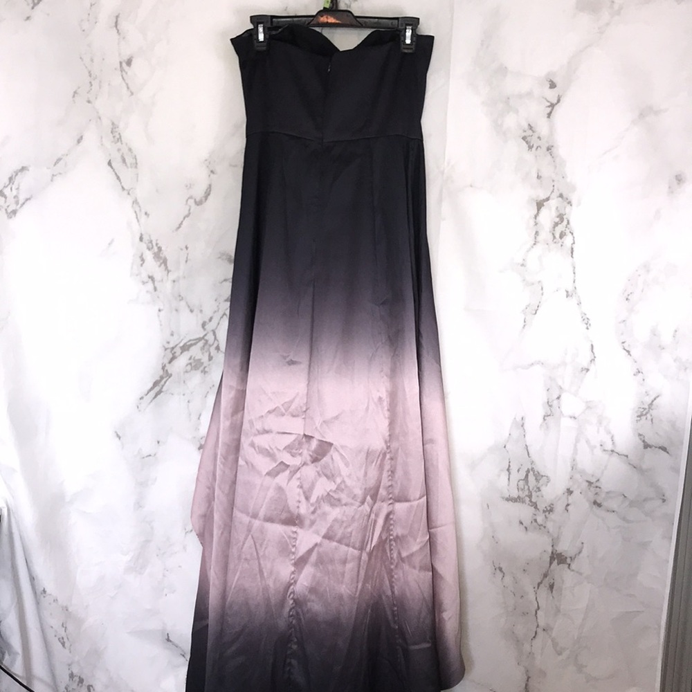 Badgley mischka ombré high low gown - Picture 6 of 7
